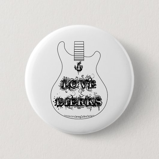 I Liebe Dierks (Gitarre) Button (Vorderseite)
