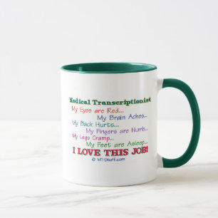 I Liebe dieser Job! Tasse