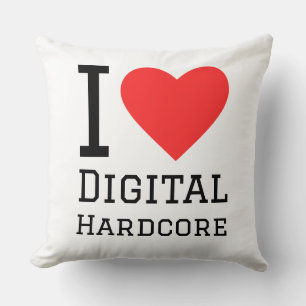I Liebe digitale hardcore Kissen