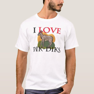 I Liebe Dik-Diks T-Shirt