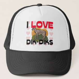 I Liebe Dik-Diks Truckerkappe
