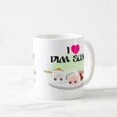 I Liebe Dim Sum Kaffee Tasse (VorderseiteRechts)