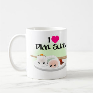 I Liebe Dim Sum Kaffee Tasse