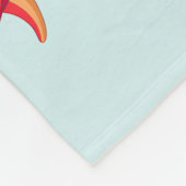 I Liebe Dinos | Dino Ranch Fleecedecke (Ecke)