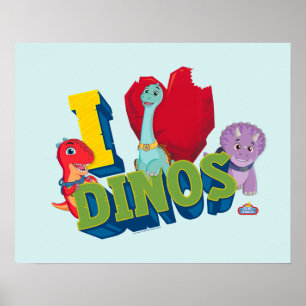 I Liebe Dinos   Dino Ranch Poster