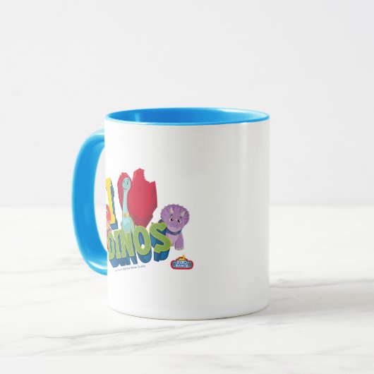 I Liebe Dinos | Dino Ranch Tasse (Vorderseite Links)