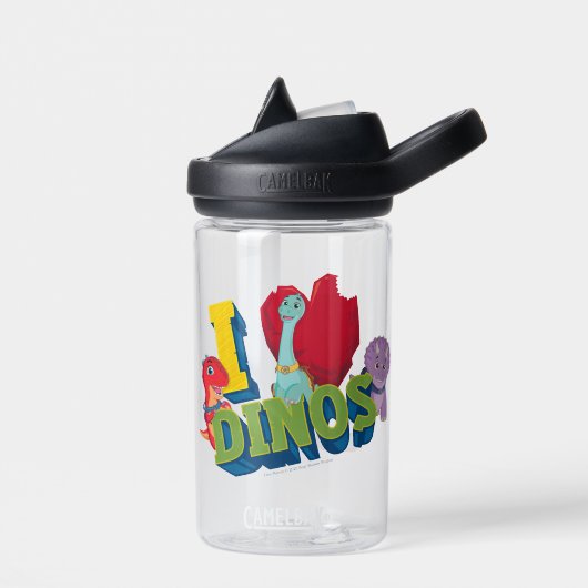 I Liebe Dinos | Dino Ranch Trinkflasche (Links)