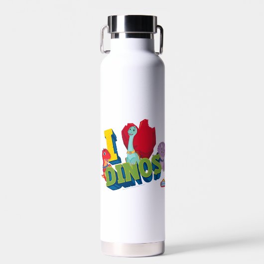 I Liebe Dinos | Dino Ranch Trinkflasche (Vorne)