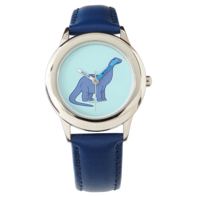 I Liebe Dinosaurier: Apatosaurus Armbanduhr (Vorderseite)