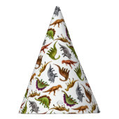 I Liebe-Dinosaurier Paleo Party-Hut Partyhütchen (Rechts)