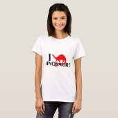 I Liebe-Dinosaurier T-Shirt (Vorne ganz)
