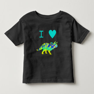 I Liebe Dinosaurier Zitat Kleinkind T-shirt