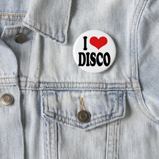 I Liebe-Disco Button (Beispiel)