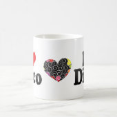 I Liebe-Disco Kaffeetasse (Mittel)