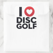 I Liebe Disk Golf Sticker Pack (Tasche)
