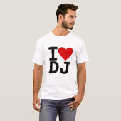 I Liebe DJ T-Shirt (Vorne ganz)