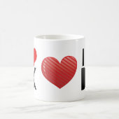 I Liebe DK Kaffeetasse (Mittel)