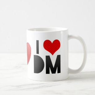 I Liebe DM Kaffeetasse