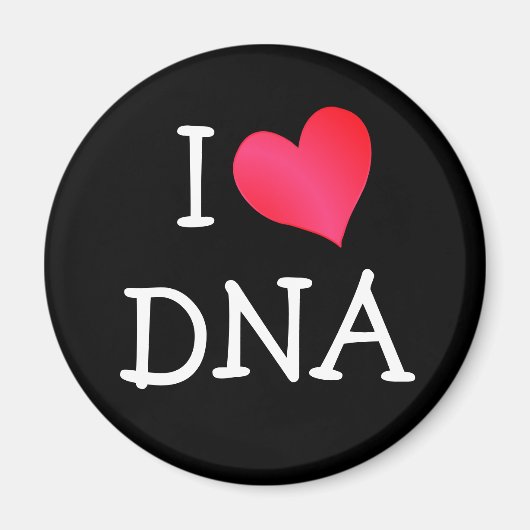 I LIEBE DNA MAGNET (Vorne)