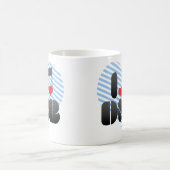 I Liebe DNB Kaffeetasse (Mittel)