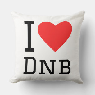 I Liebe dnb Kissen