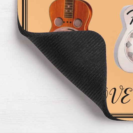 I LIEBE DOBROS MOUSEPAD (Ecke)