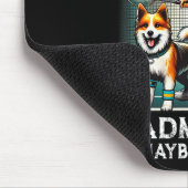 I Liebe Dog Badminton Mousepad (Ecke)