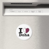 I Liebe Doha Magnet (In Situ (Geschirrspüler))