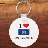 I Liebe Dolgeville New York Schlüsselanhänger (Vorderseite)