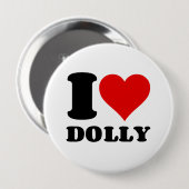 I LIEBE DOLLY BUTTON (Vorne & Hinten)