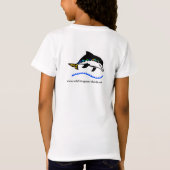 I Liebe DOLPHINS - Ocean Wildlife - Marine blue - T-Shirt (Rückseite)