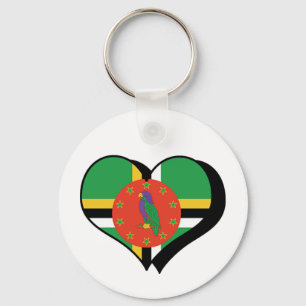 I Liebe Dominica Schlüsselanhänger