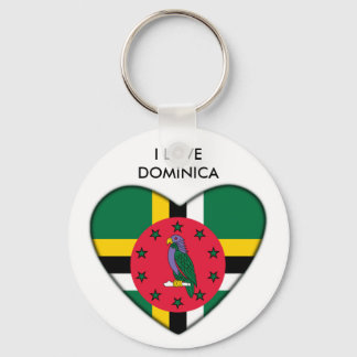 I Liebe Dominica Schlüsselkette Schlüsselanhänger