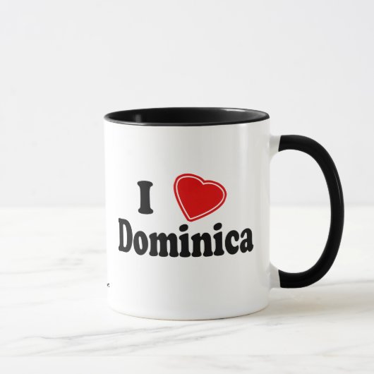 I Liebe Dominica Tasse (Rechts)