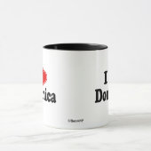 I Liebe Dominica Tasse (Zentrum)