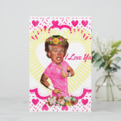 i Liebe Donald Trump Briefpapier (Stehend Vorderseite)