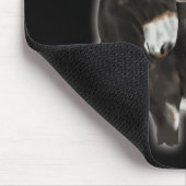 I Liebe Donkeys Demure Donkey Mousepad (Ecke)