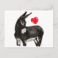 I Liebe Donkeys Demure Donkey