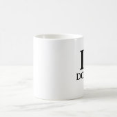 I Liebe Donkeys Kaffeetasse (Mittel)