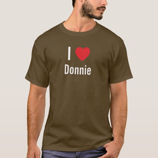 I Liebe Donnie T-Shirt (Vorderseite)