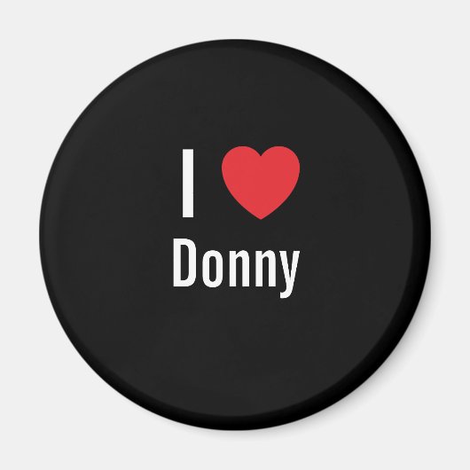 I Liebe Donny Magnet (Vorne)