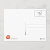 I Liebe Donut Postkarte (Rückseite)