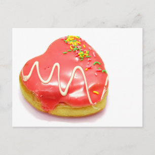 I Liebe Donut Postkarte