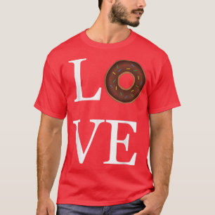 I Liebe Donuts Bäckerei Niedlich Funny Sprichwort T-Shirt