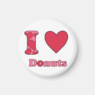 I Liebe Donuts Magnet