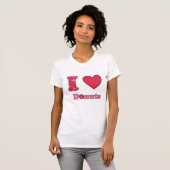I Liebe Donuts T-Shirt (Vorne ganz)