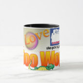 I Liebe DooWop Kaffee-Tasse Tasse (Zentrum)