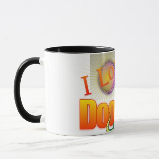 I Liebe DooWop Kaffee-Tasse Tasse (Links)