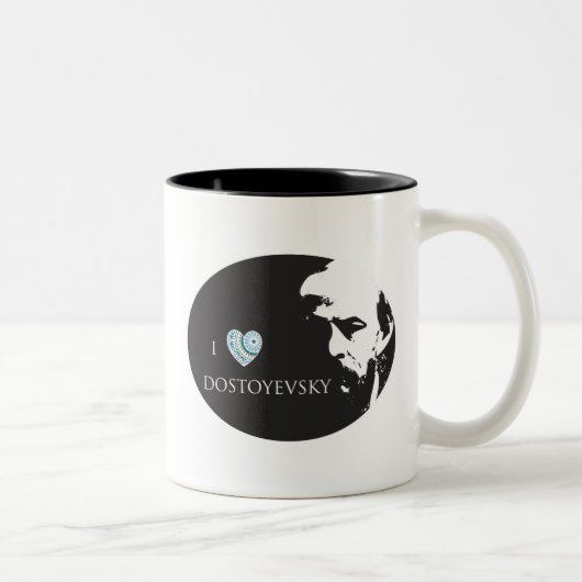 I Liebe Dostoyevsky Tasse (Rechts)