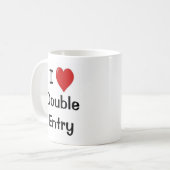 I Liebe Double Entry - Rude 'n' Cheeky Tasse (Vorderseite Links)